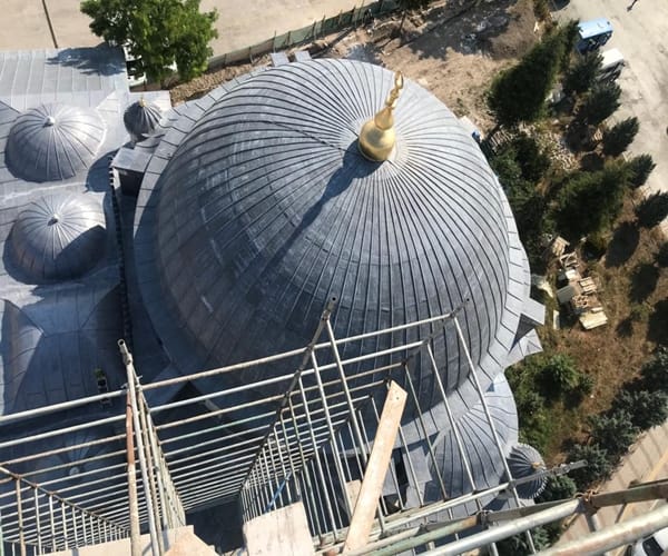 Camii Kurşun Kaplama